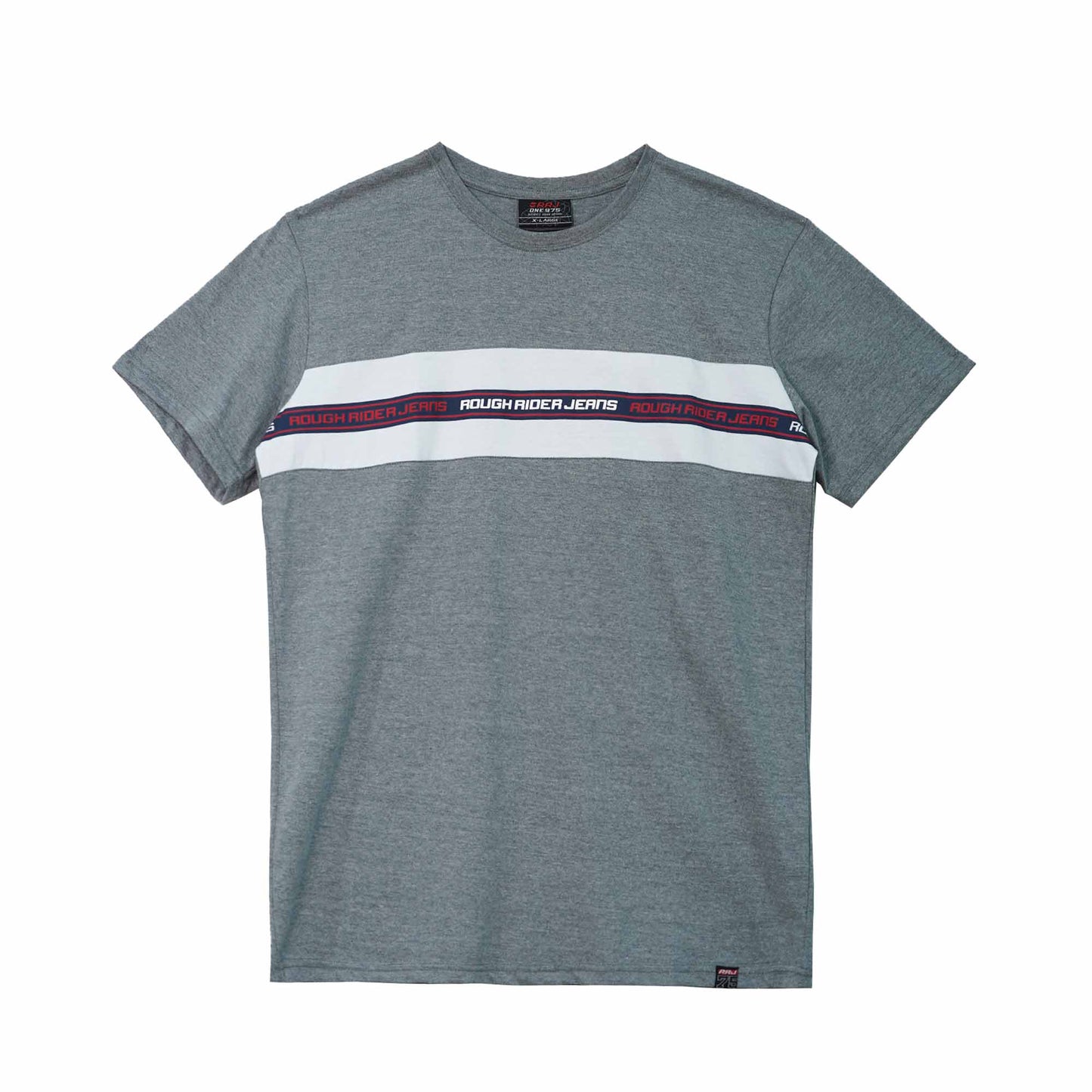 RRJ Men's Basic Tees Semibody Fitting 111009 (Light Gray)
