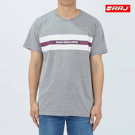 RRJ Men's Basic Tees Semibody Fitting 111009 (Light Gray)