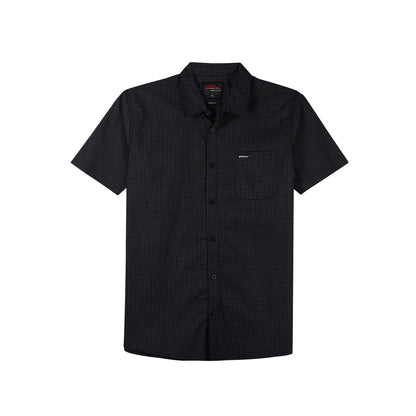 RRJ Men's Basic Woven Semibody Fitting 168738 (Black)