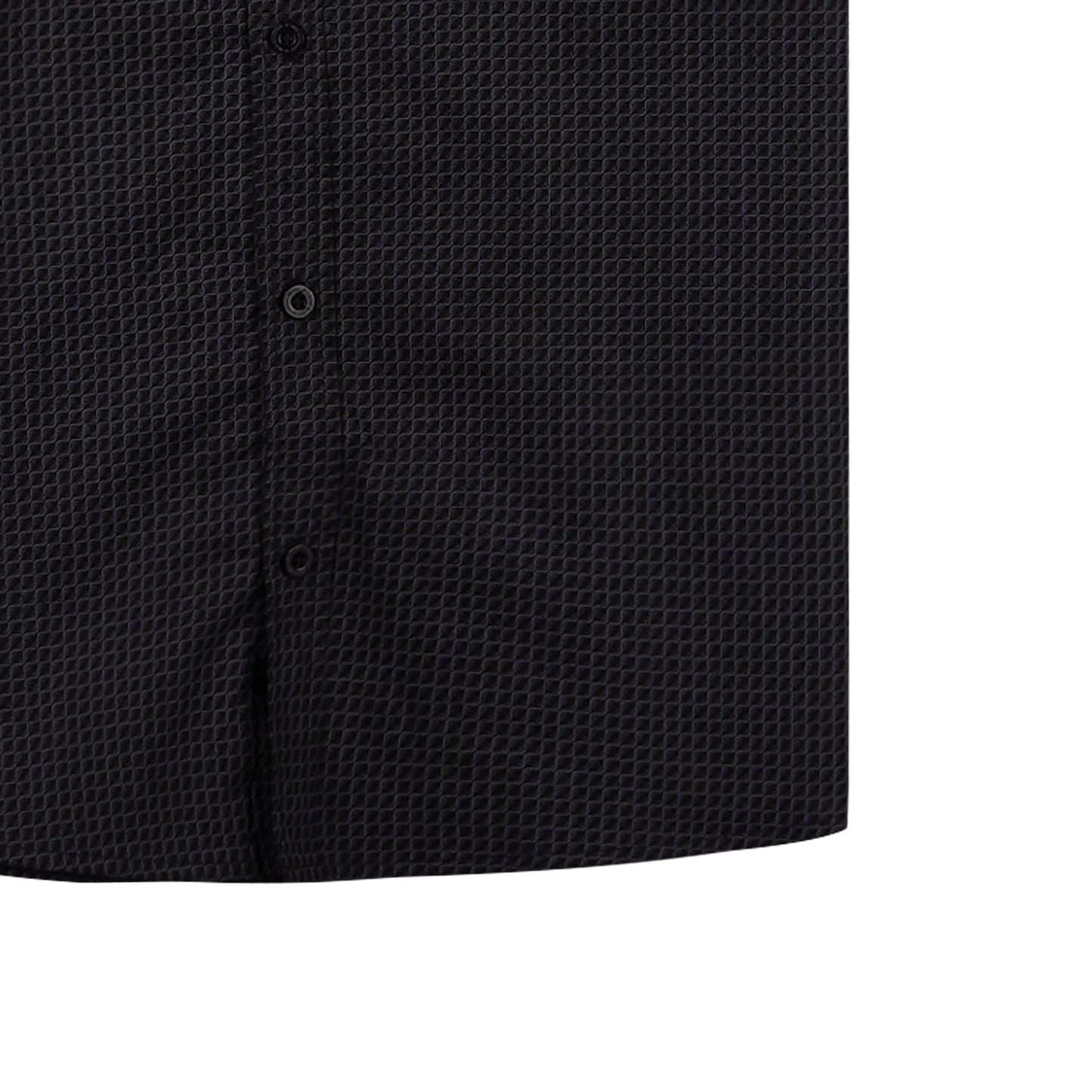 RRJ Men's Basic Woven Semibody Fitting 168738 (Black)