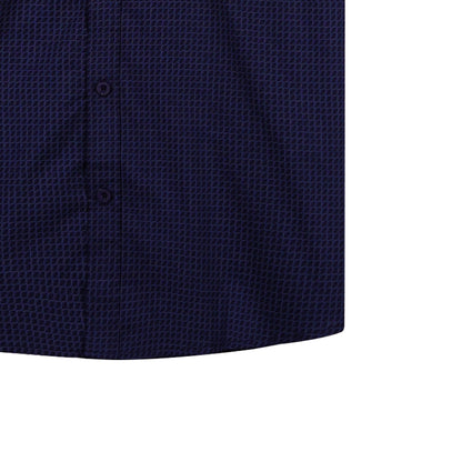 RRJ Men's Basic Woven Semibody Fitting 168738 (Navy)