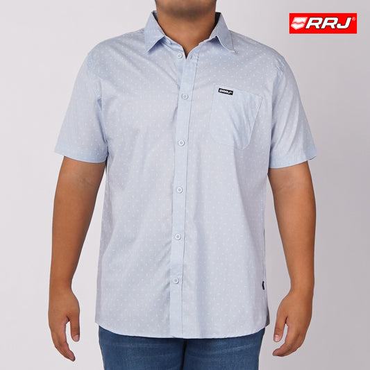 RRJ Men's Basic Woven Semibody Fitting 168749 (Light Blue)