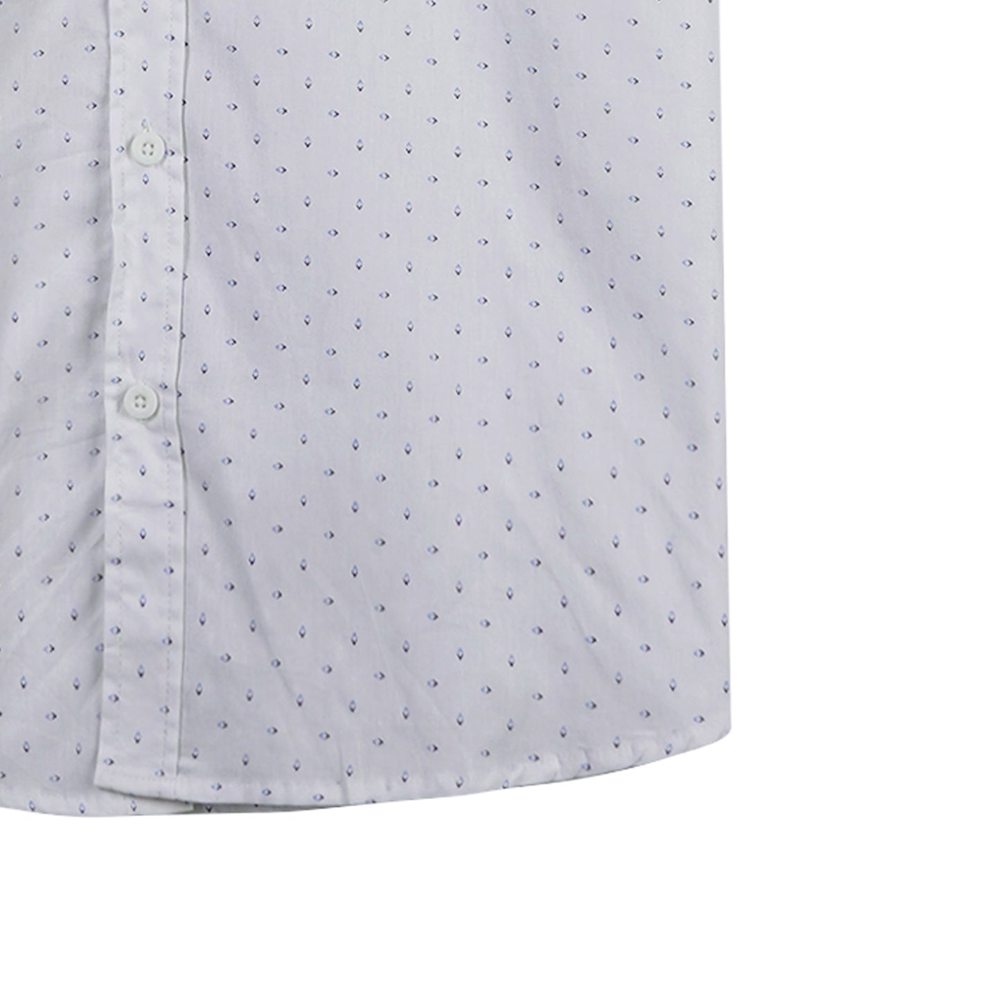 RRJ Men's Basic Woven Semibody Fitting 168749 (White)