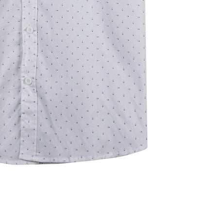 RRJ Men's Basic Woven Semibody Fitting 168749 (White)