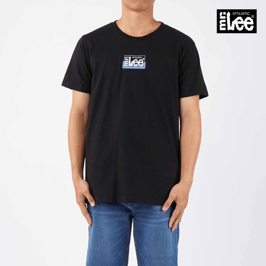 Stylistic Mr. Lee Men's Basic Tees Semi Body Fit 184251-U (Black)