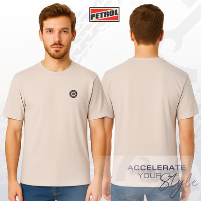 Petrol Men's Basic Tees Oversized Fitting 172478 (Sand)