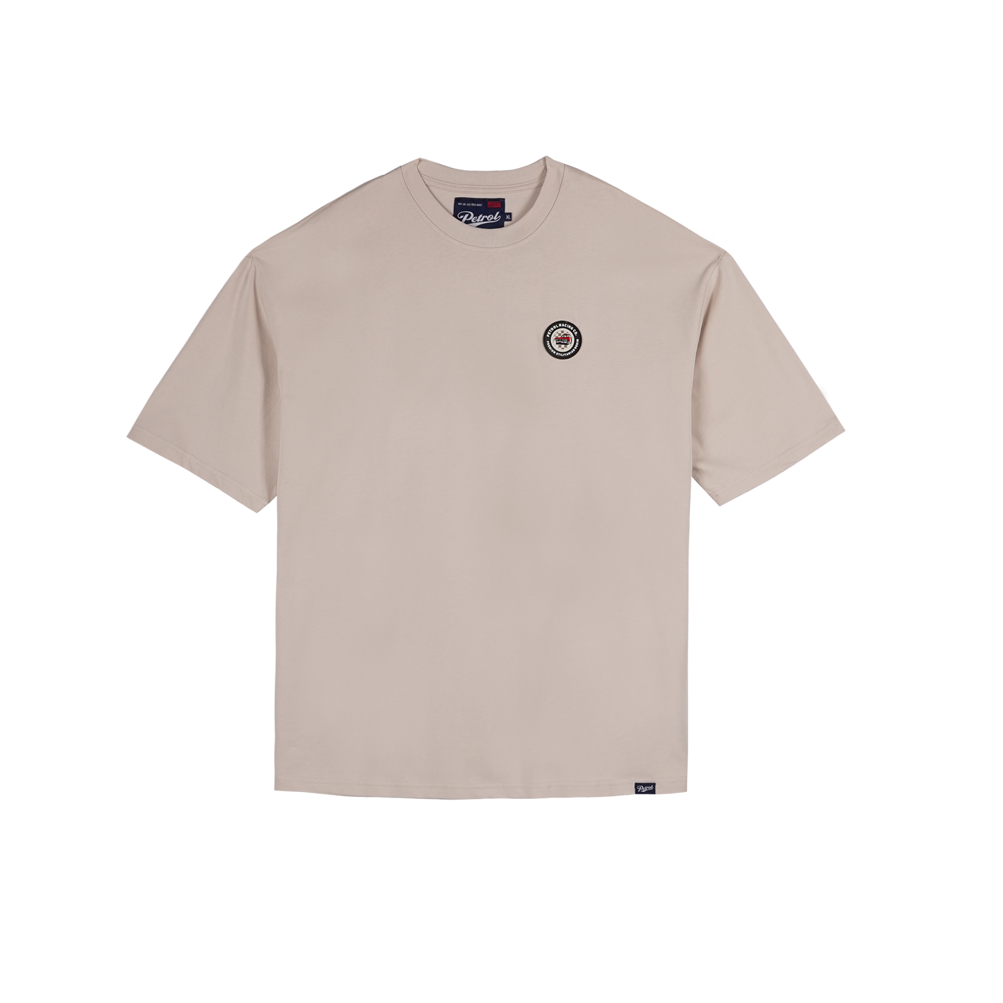 Petrol Men's Basic Tees Oversized Fitting 172478 (Sand)