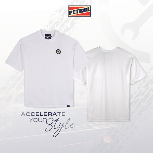 Petrol Men's Basic Tees Oversized Fitting 172478 (White)