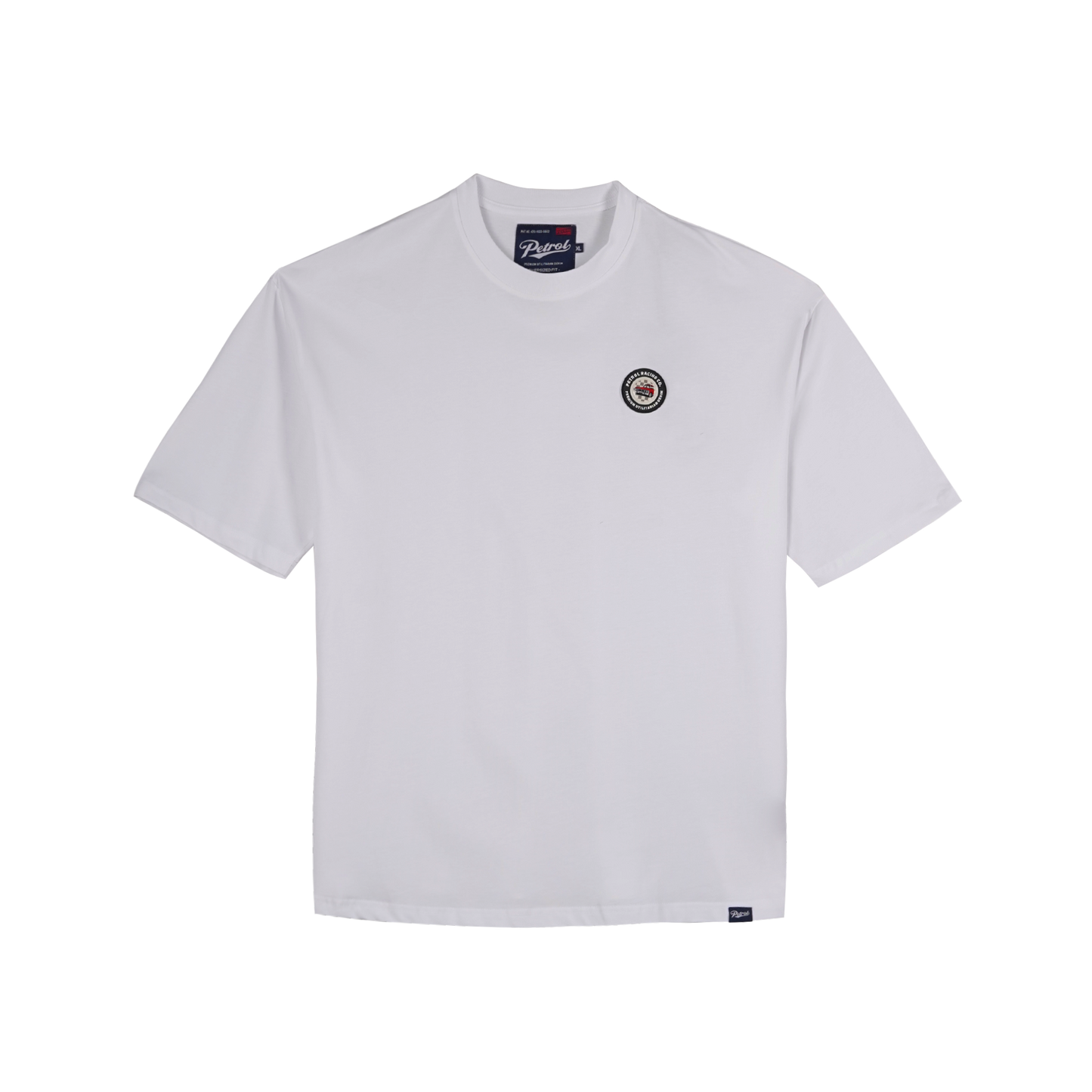 Petrol Men's Basic Tees Oversized Fitting 172478 (White)