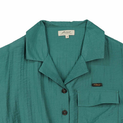 Petrol Ladies Basic Woven Shirt Regular Fitting 159262 (Green)