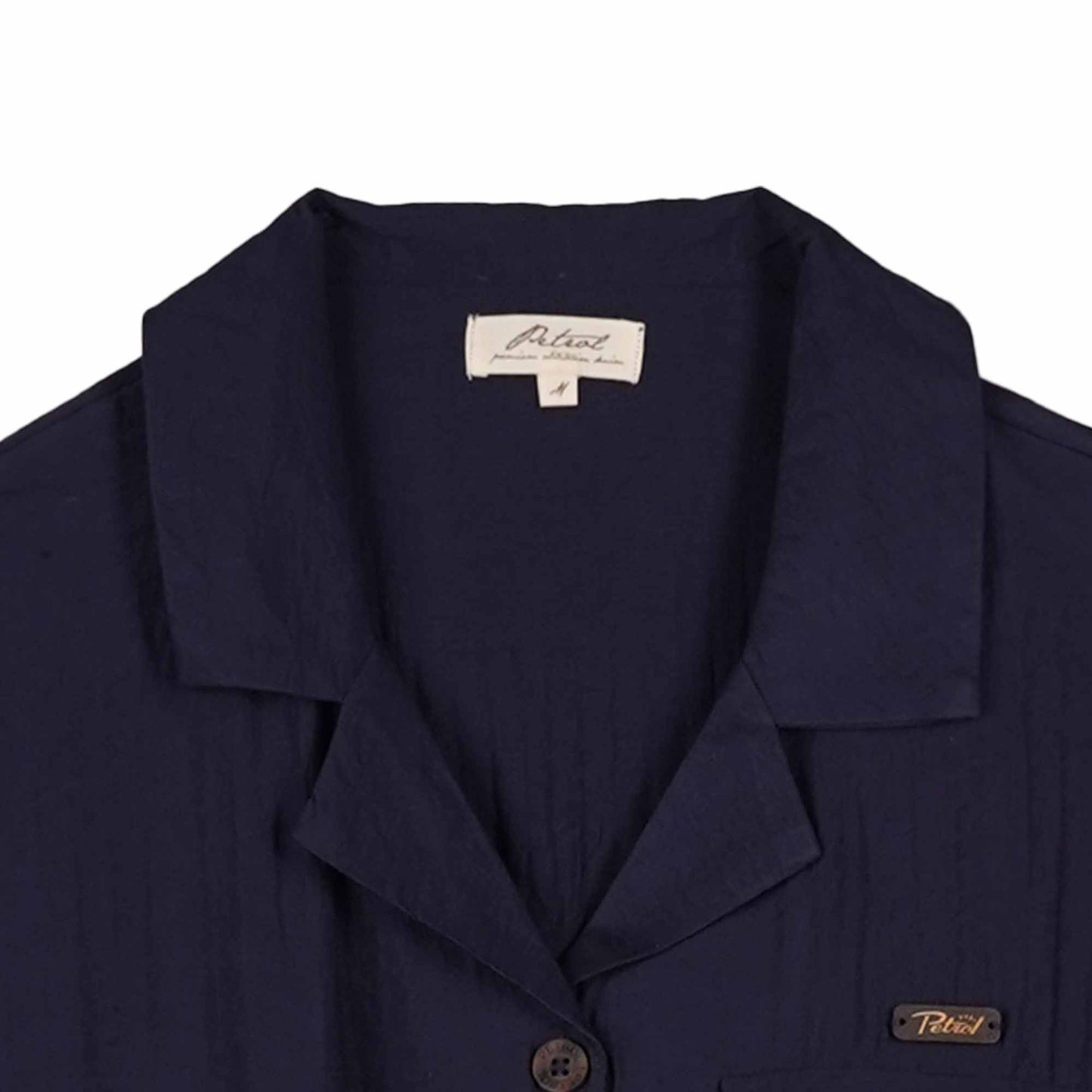 Petrol Ladies Basic Woven Shirt Regular Fitting 159262 (Peacoat)