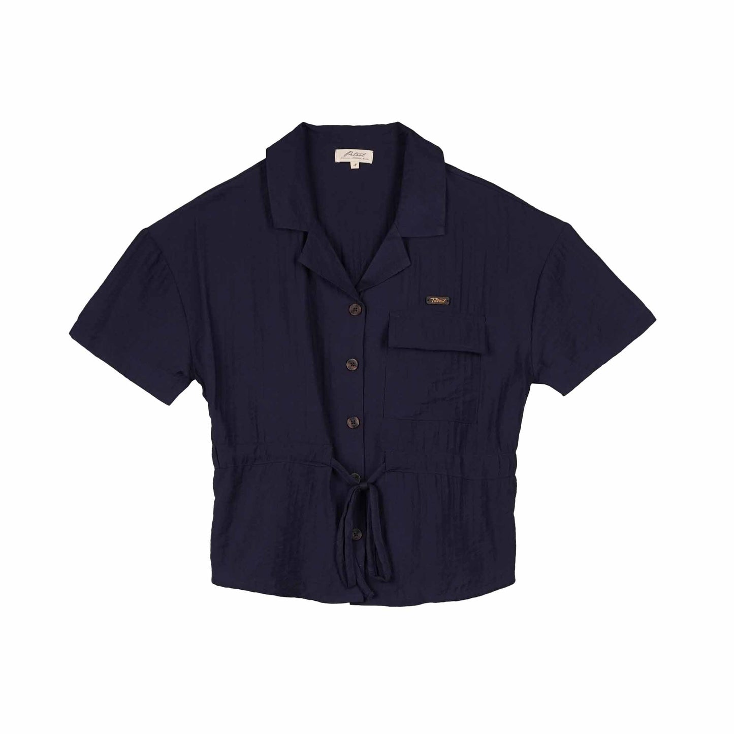Petrol Ladies Basic Woven Shirt Regular Fitting 159262 (Peacoat)