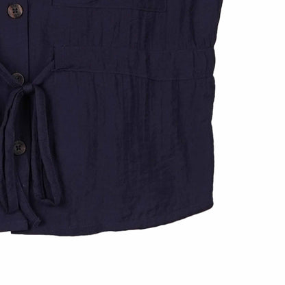 Petrol Ladies Basic Woven Shirt Regular Fitting 159262 (Peacoat)