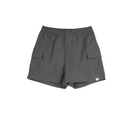 Petrol Ladies Basic Non-Denim Cargo Short 184842 (Dark Gray)