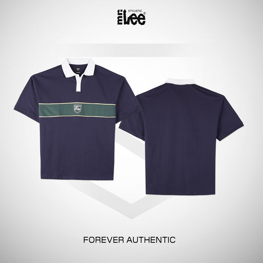 Stylistic Mr. Lee Men's Basic Collared Shirt Oversized Fitting 169486 (Indigo)
