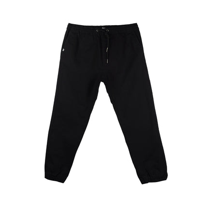 Stylistic Mr. Lee Men's Basic Non-Denim Jogger Pants Mid Waist 176596 (Black)