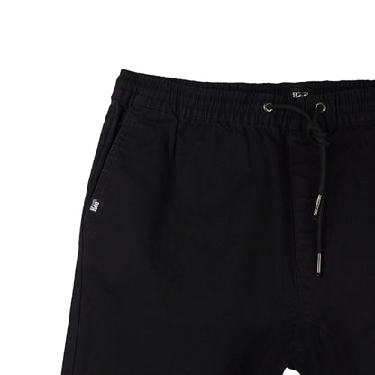 Stylistic Mr. Lee Men's Basic Non-Denim Jogger Pants Mid Waist 176596 (Black)