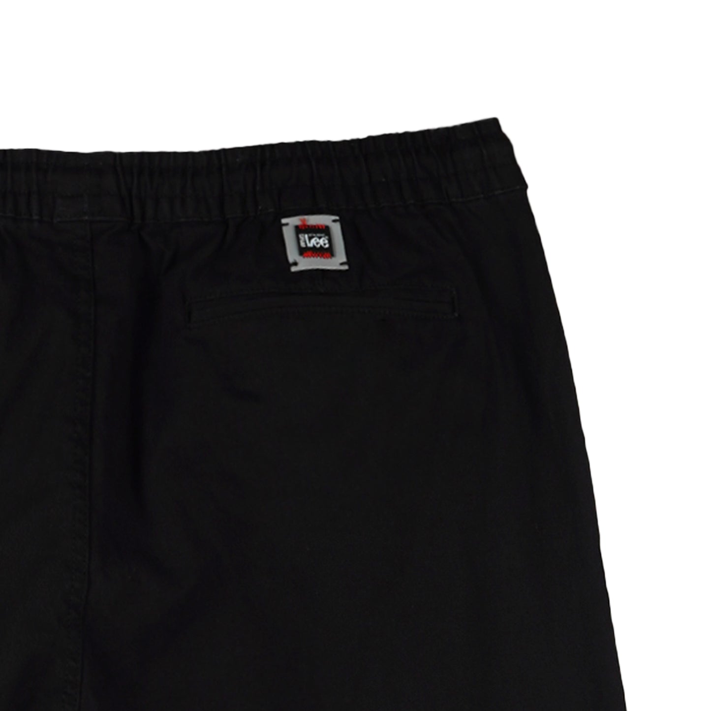 Stylistic Mr. Lee Men's Basic Non-Denim Jogger Pants Mid Waist 176596 (Black)