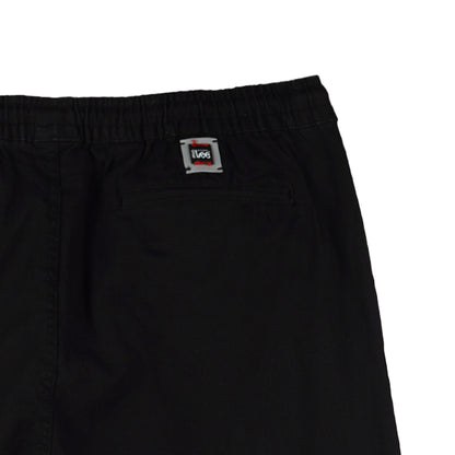 Stylistic Mr. Lee Men's Basic Non-Denim Jogger Pants Mid Waist 176596 (Black)
