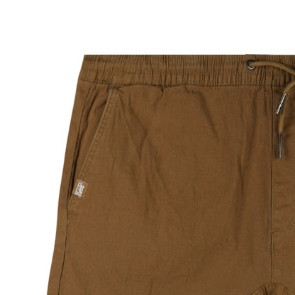 Stylistic Mr. Lee Men's Basic Non-Denim Jogger Pants Mid Waist 176596 (Khaki)