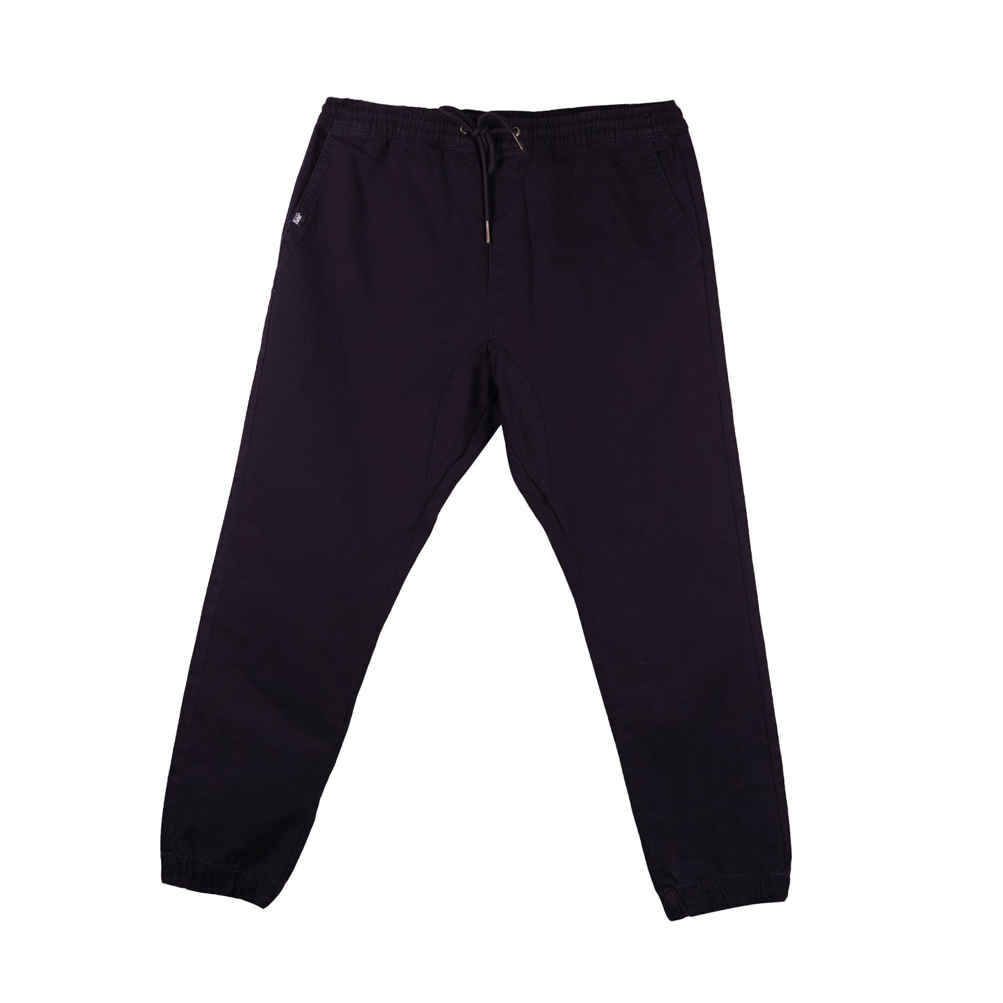 Stylistic Mr. Lee Men's Basic Non-Denim Jogger Pants Mid Waist 176596 (Navy)