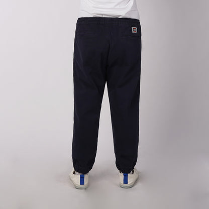 Stylistic Mr. Lee Men's Basic Non-Denim Jogger Pants Mid Waist 176596 (Navy)