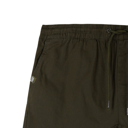 Stylistic Mr. Lee Men's Basic Non-Denim Jogger Pants Mid Waist 176596 (Olive)