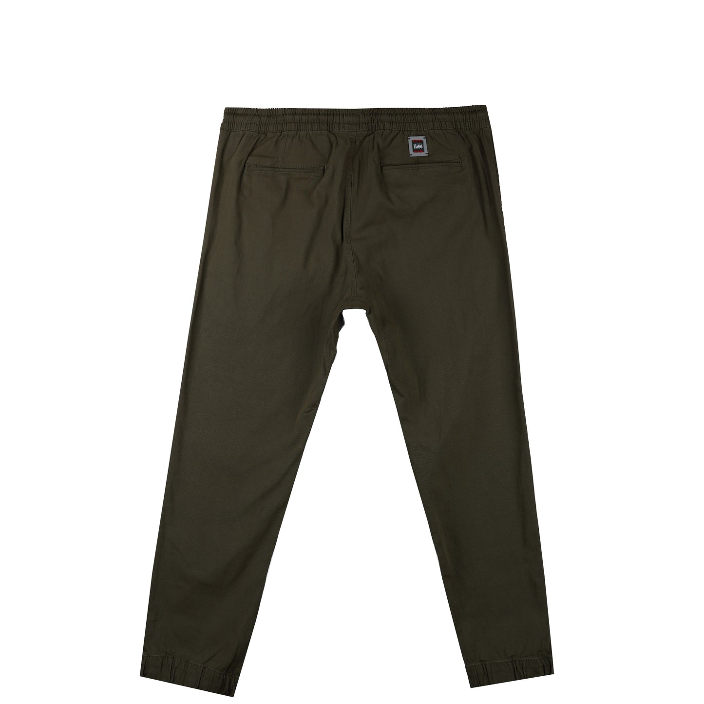 Stylistic Mr. Lee Men's Basic Non-Denim Jogger Pants Mid Waist 176596 (Olive)