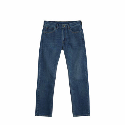 Stylistic Mr. Lee Men's Basic Denim Slim Straight Mid Waist 181912 (Medium Shade)