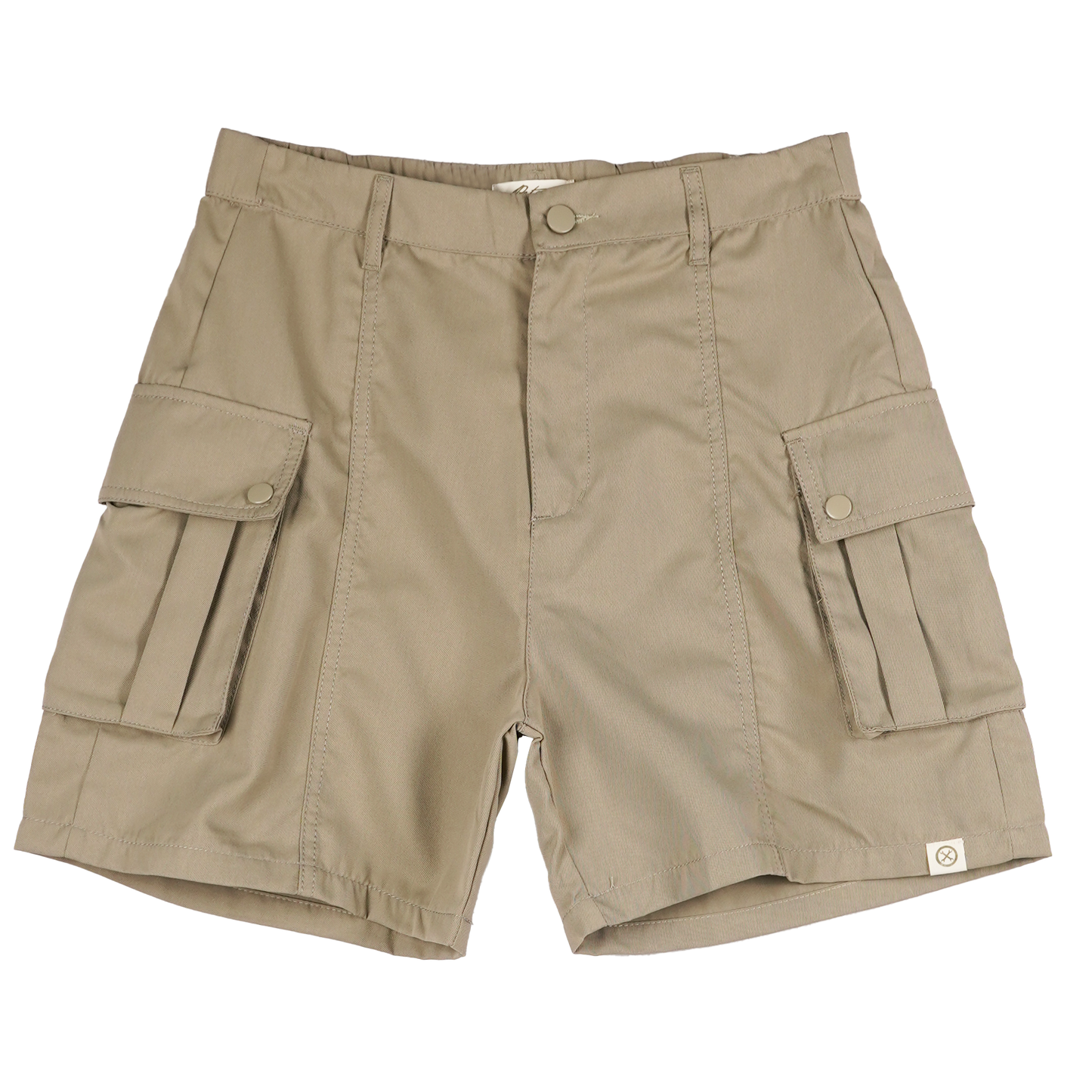 Petrol Ladies Basic Non-Denim Cargo Short 184833 (Khaki)