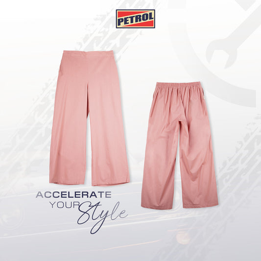 Petrol Ladies Basic Non-Denim Cullotes Mid-Rise 168257 (Dusty Pink)