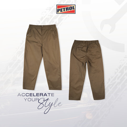 Petrol Ladies Basic Non-Denim Trouser Pants Mid-Rise 172089-U (Army Green)