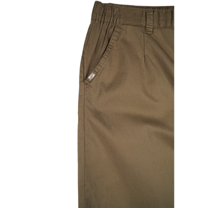 Petrol Ladies Basic Non-Denim Trouser Pants Mid-Rise 172089-U (Army Green)