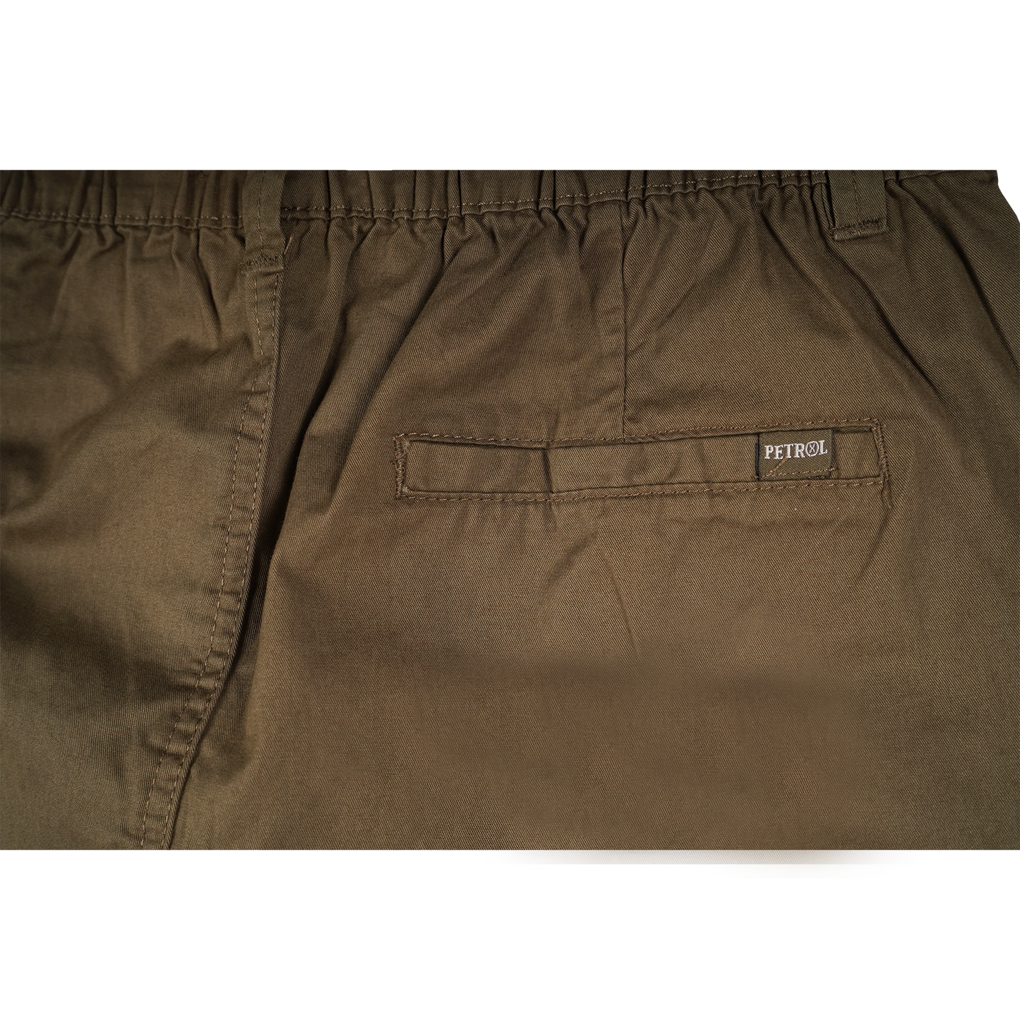 Petrol Ladies Basic Non-Denim Trouser Pants Mid-Rise 172089-U (Army Green)