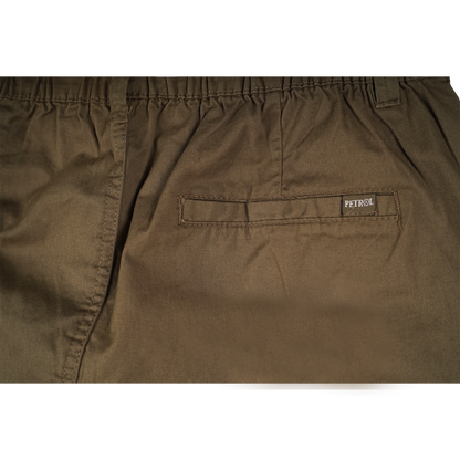 Petrol Ladies Basic Non-Denim Trouser Pants Mid-Rise 172089-U (Army Green)