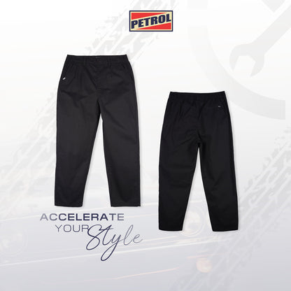 Petrol Ladies Basic Non-Denim Trouser Pants Mid-Rise 172089-U (Black)