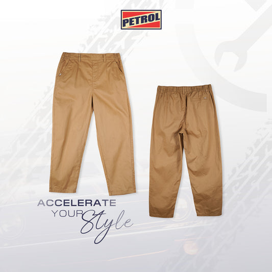 Petrol Ladies Basic Non-Denim Trouser Pants Mid-Rise 172089-U (Khaki)