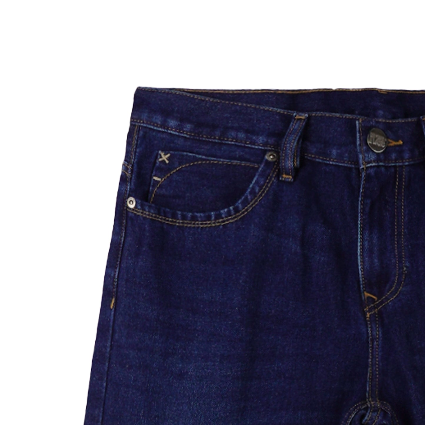 Stylistic Mr. Lee Men's Basic Denim Pants Classic Fitting Mid Waist 182580 (Dark Shade)