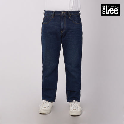 Stylistic Mr. Lee Men's Basic Denim Pants Classic Fitting Mid Waist 182580 (Dark Shade)