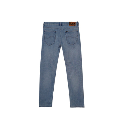 Stylistic Mr. Lee Men's Basic Denim Pants Super Skinny Mid Waist 180061 (Light Shade)