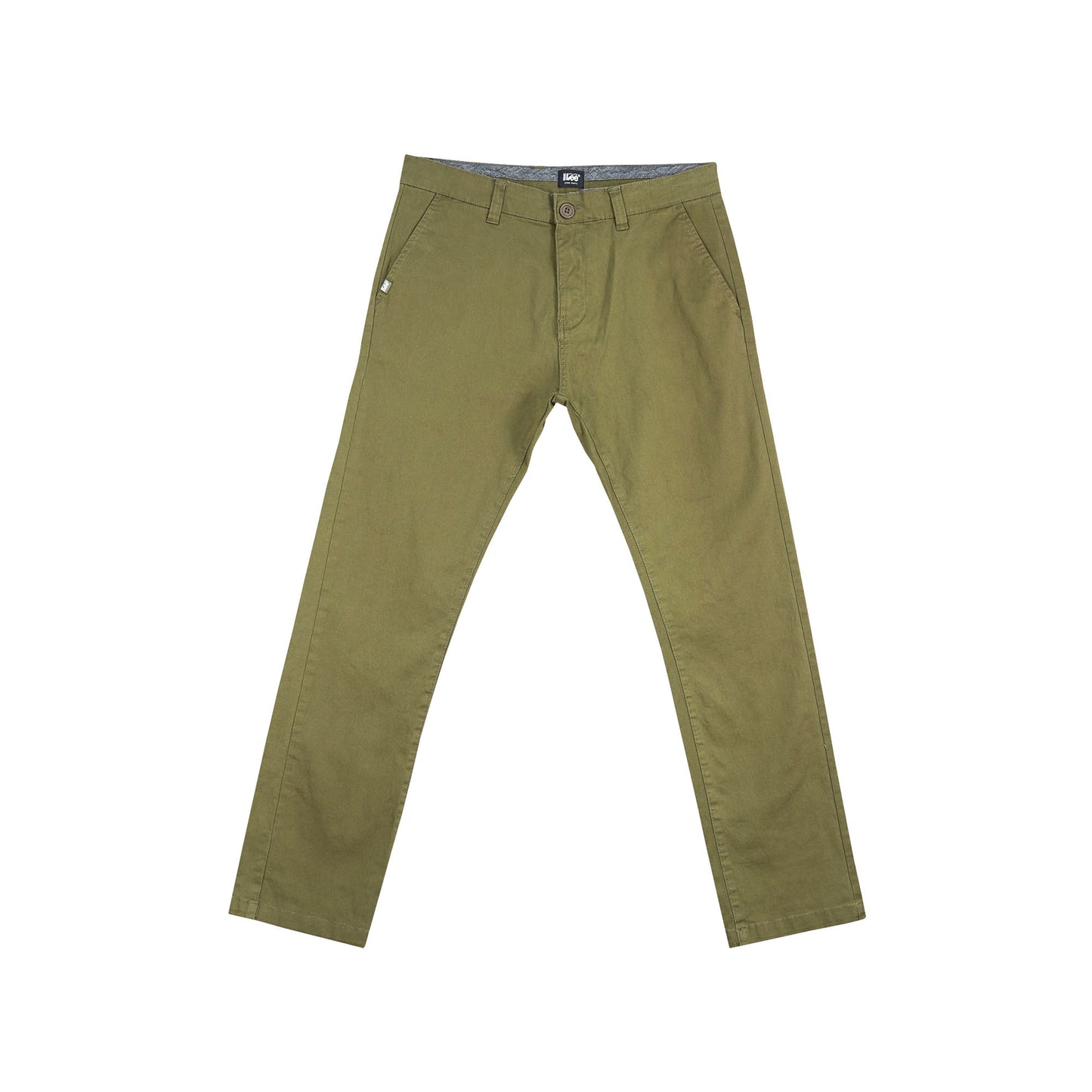 Stylistic Mr. Lee Men's Basic Non-Denim Chino Pants Mid Waist 181257 (Fatigue)