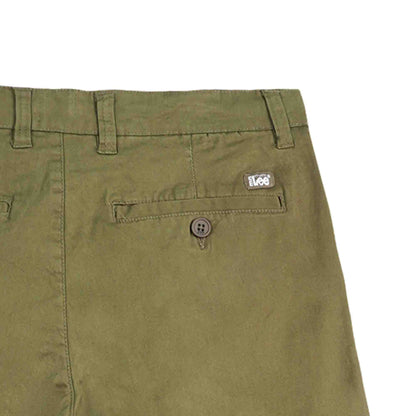 Stylistic Mr. Lee Men's Basic Non-Denim Chino Pants Mid Waist 181257 (Fatigue)