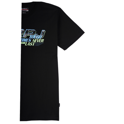 RRJ Men's Basic Tees Semibody Fitting 181040-U (Black)