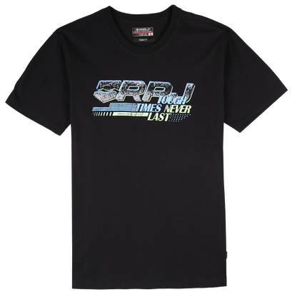 RRJ Men's Basic Tees Semibody Fitting 181040-U (Black)