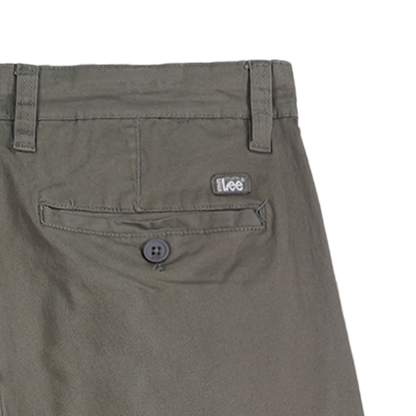 Stylistic Mr. Lee Men's Basic Non-Denim Chino Pants Mid Waist 181238 (Gun Metal)