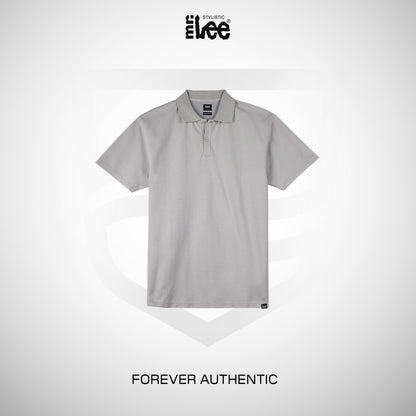 Stylistic Mr. Lee Men's Basic Collared Shirt Comfort Fit 183256 (Light Gray)