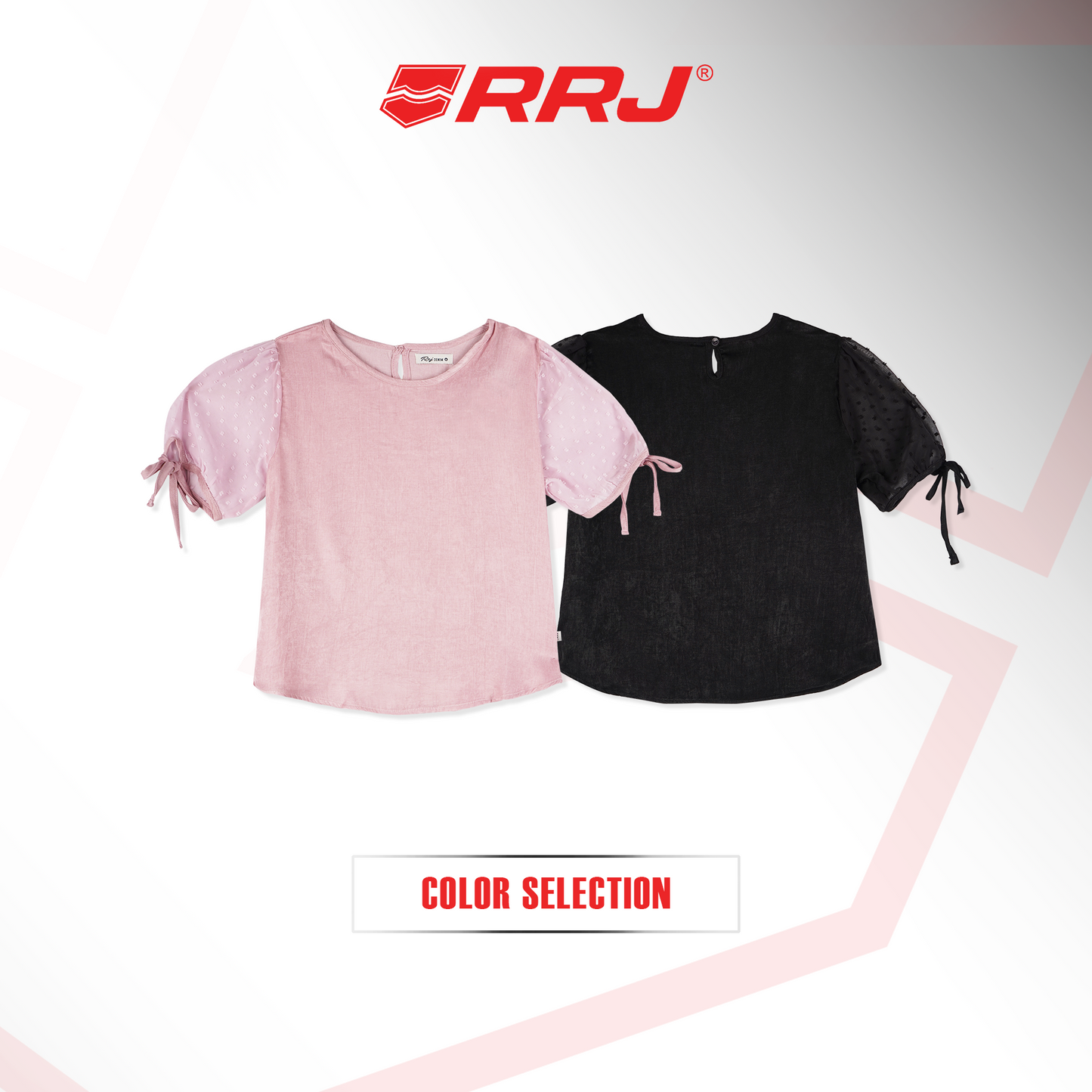 RRJ Ladies Basic Woven Shirt Regular Fitting 173630-U (Black)
