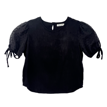 RRJ Ladies Basic Woven Shirt Regular Fitting 173630-U (Black)