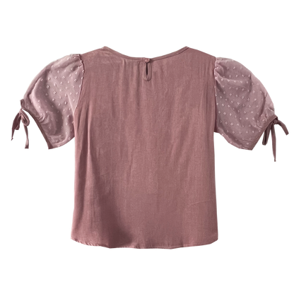 RRJ Ladies Basic Woven Shirt Regular Fitting 173630-U (Pink)