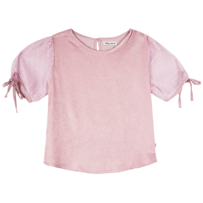 RRJ Ladies Basic Woven Shirt Regular Fitting 173630-U (Pink)